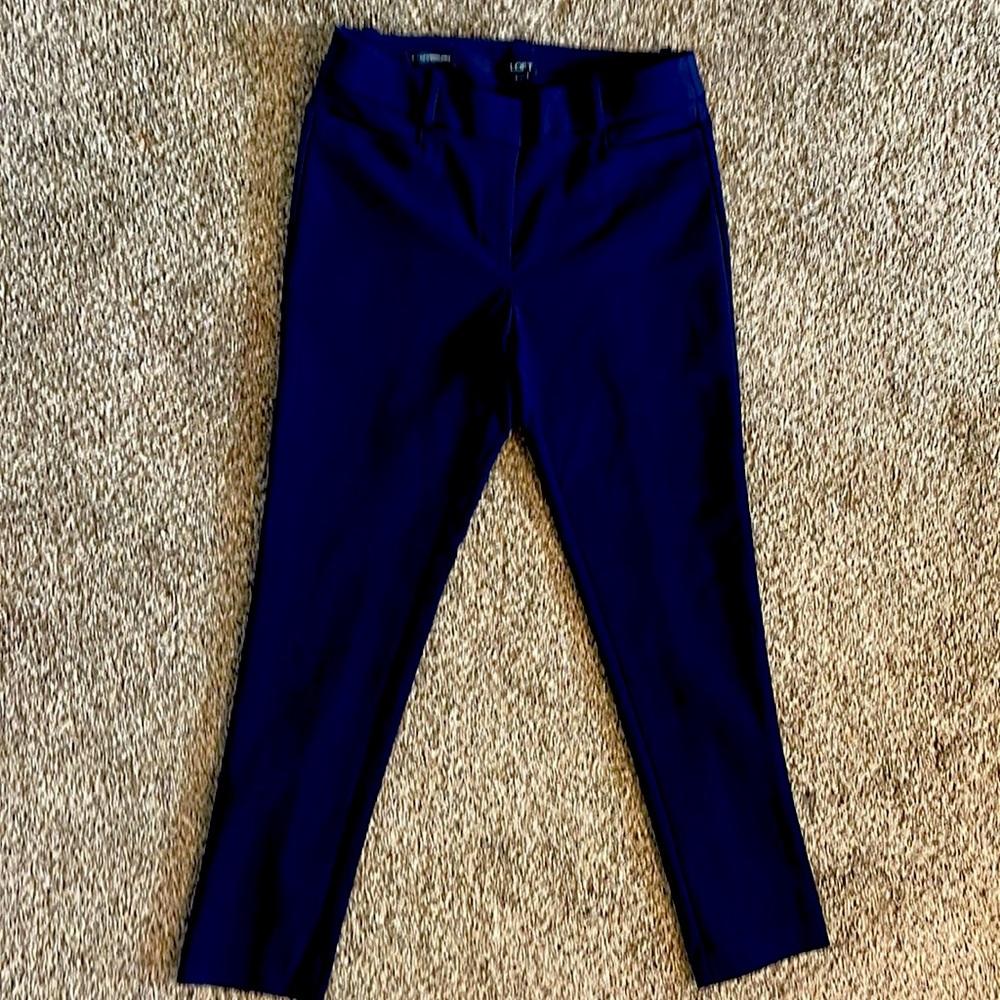 Ann Taylor LOFT curvy/skinny ankle slacks